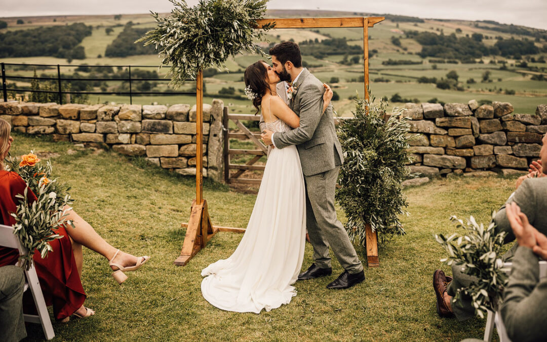 Stunning views for an epic Danby castle wedding
